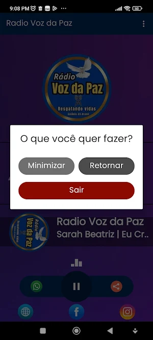 Rádio Voz da Paz Screenshot 1