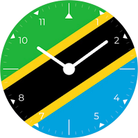 Tanzania Analog Watch Face