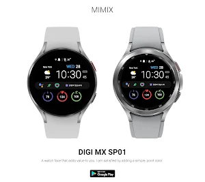 MIMIX Digital Sp01 Watchface Screenshot 2