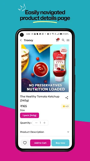 Troovy Foods Screenshot 1