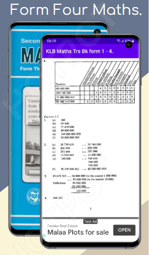 Maths KLB Tr's Bk: Form 1 - 4 Screenshot 0
