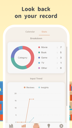 inpot - Game, Movie, Book Log Screenshot 3