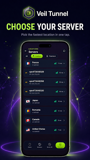 Veil Tunnel Browser Screenshot 2