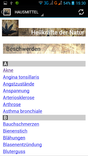 Hausmittel - Naturheilkräfte Screenshot 2