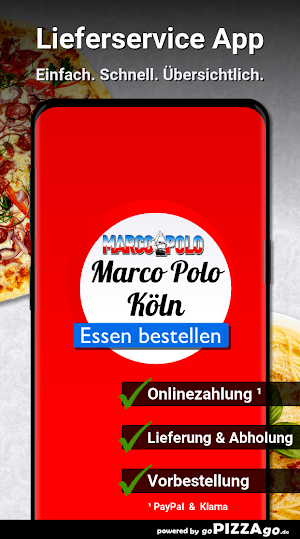 Pizza Taxi Marco Polo Köln Screenshot 0