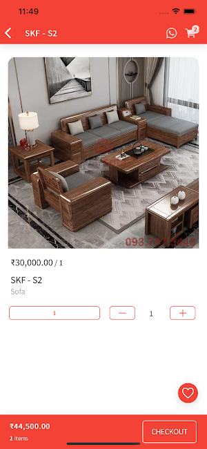 SK Furniture Screenshot 2