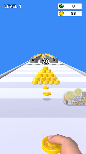 Coin Shooting Run Screenshot 0