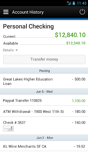 Eastman Credit Union Mobile Screenshot 2