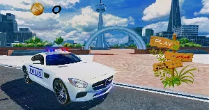 Real 911 Mercedes Police Car Game Simulator 2021 Screenshot 0