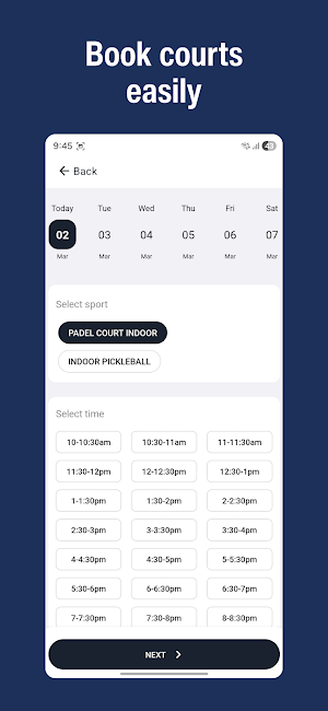 PADELHUB Screenshot 2