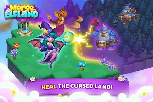Merge Elfland - Magic merging and matching game Screenshot 2