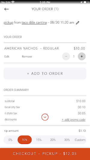 Taco Dále Cantina Screenshot 3