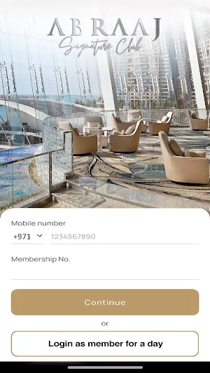 ABRAAJ Signature Club Screenshot 0