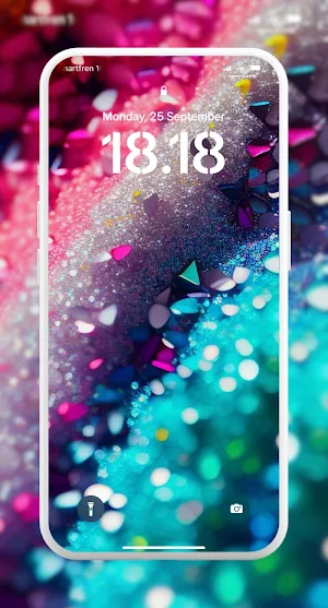 Glitter Wallpaper Sparkling Screenshot 2