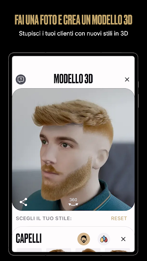 StyleForge: Barbiere 3D Pro Screenshot 3