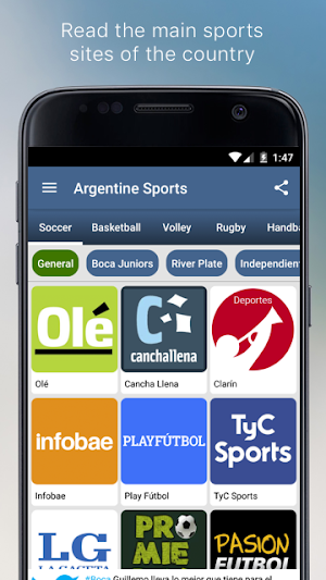 Argentine Sports Screenshot 0