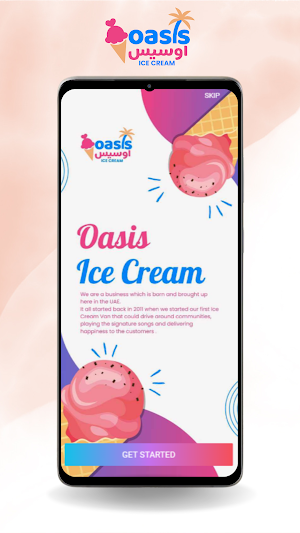Oasis Ice Cream Screenshot 0