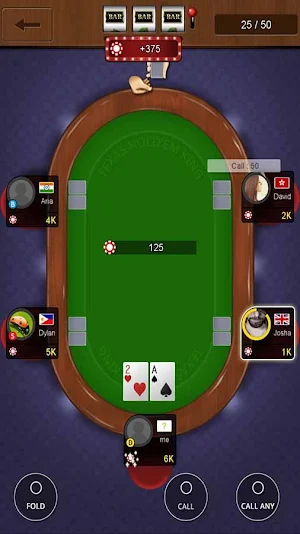 Texas holdem poker king Screenshot 0