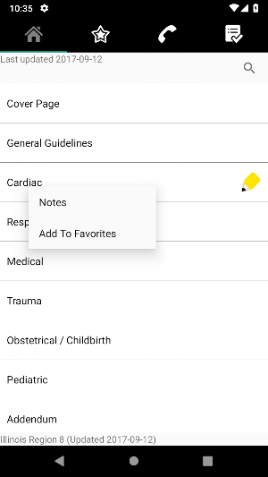 Illinois Region 8 EMS SOPs Screenshot 1