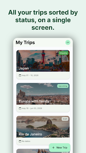 Tripnenjoy Go: Trip Planner Screenshot 0