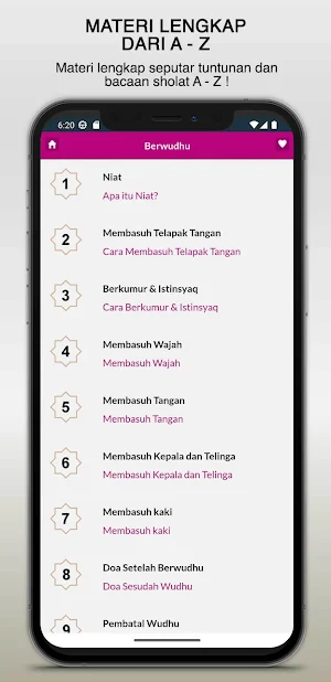 Tuntunan Bacaan Sholat Lengkap Screenshot 3