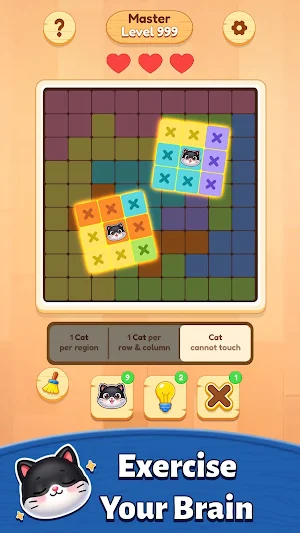 Tuxedoku: Zen Wooden Sudoku Screenshot 3