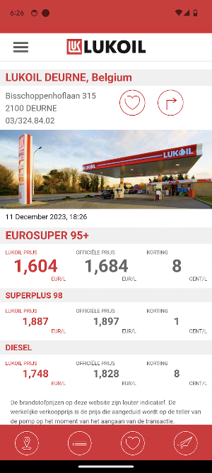 Lukoil Benelux Close2U Screenshot 1