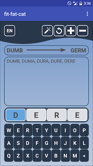 fit-fat-cat word challenge Screenshot 0