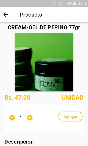 Blossom Pedidos Screenshot 2
