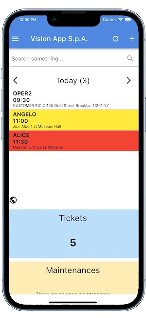 Skylensoft Vision App Screenshot 2