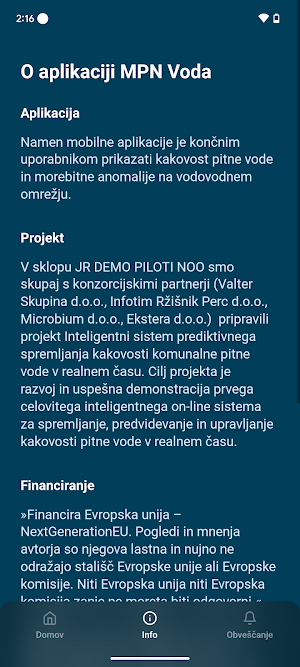 eMR Voda Screenshot 2
