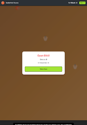 Basketbol Oyunu Screenshot 3