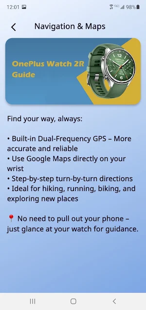 OnePlus Watch 2R Guide Screenshot 3