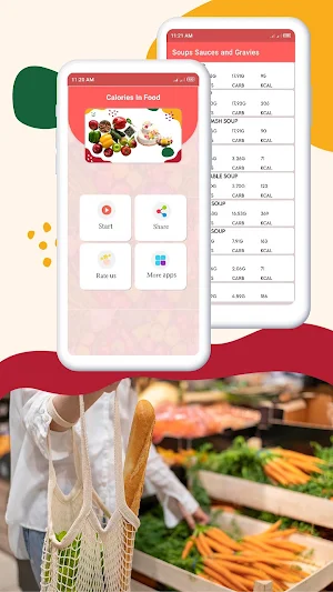 Calories in Food Screenshot 1
