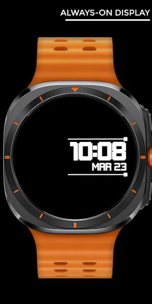 Night 90 - watch face Screenshot 2