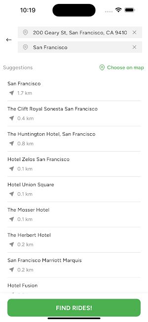 Humsafar - Share Rides & more. Screenshot 2