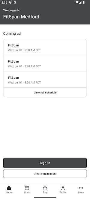 FitSpan Screenshot 1