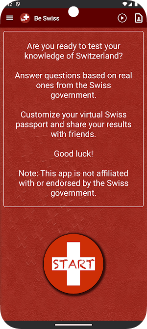 Be Swiss - Quiz of Switzerland Screenshot 0