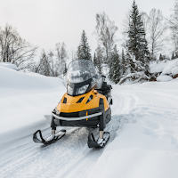 Snowmobiling Wallpaper