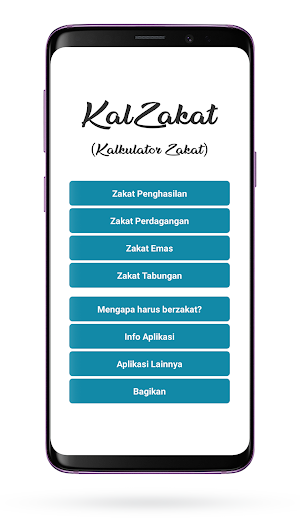 KalZakat (Kalkulator Zakat) Screenshot 0