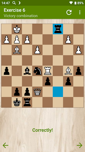 Combinations in the Budapest Gambit (free) Screenshot 3