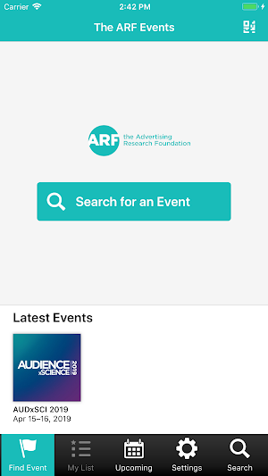 The ARF Events Screenshot 0