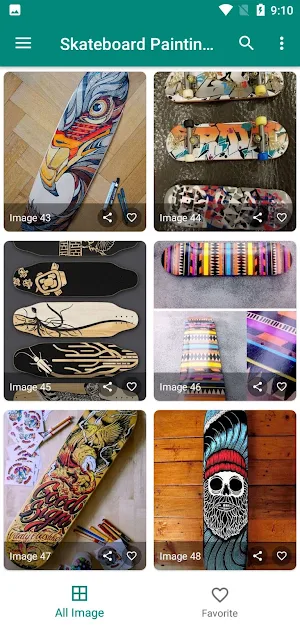 Cool Skateboard Painting Ideas Screenshot 1