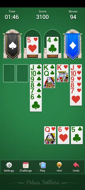 Palace Solitaire - Card Castle Screenshot 1