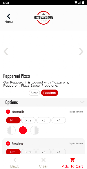 Best Pizza and Brew Screenshot 0