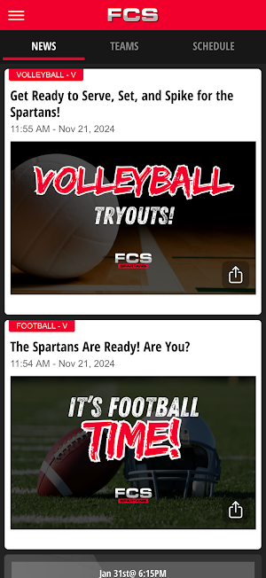 FCS Spartans Screenshot 1