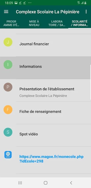 GS La Pépinière - Kissidougou 1.1 Screenshot 2