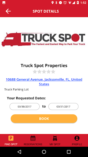 TruckSpot Screenshot 1