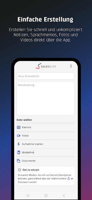 Salesware Screenshot 0