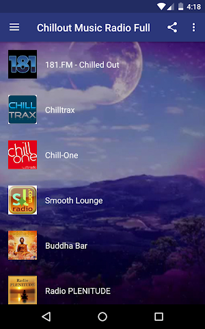 Chillout Radio Full - Low Tempo, Easy Listening Screenshot 0